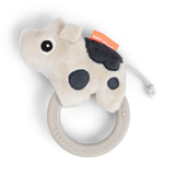 Sensory rattle w/teether | Dotti - Sand