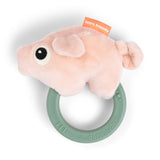 Sensory rattle w/teether | Pigee - Colour mix