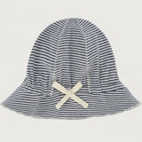 Baby Sun Hat Blue Grey - Cream