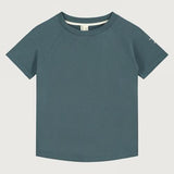 Crewneck Tee Blue Grey