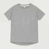Crewneck Tee | Grey Melange