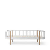 Wood Original day bed, 90x200 cm, white/oak