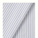 Seaside Lille+ curtain, blue striped