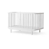 Wood Cot, 70x140 cm, white