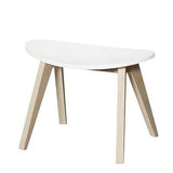 Wood PingPong stool, white/oak