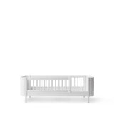 Wood Mini+ junior bed, 68x162cm, white
