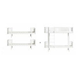 Wood Conversion kit 2 Original beds to bunk bed, white