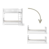Seaside Conversion kit Classic bunk bed to 2 beds