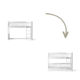 Seaside Conversion kit Lille+ low loft bed to low bunk bed
