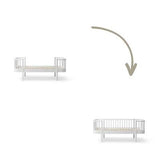 Wood Conversion kit Original junior bed to junior day bed, white