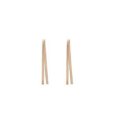 Wood Leather straps for cushion 2 pcs.