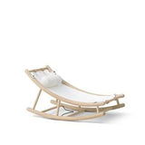 Wood Toddler rocker, oak/white