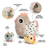 Hide&Seek activity toy | Clucky - Sand