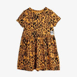 Basic Leopard SS Dress Tencel Beige
