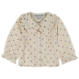 Block Print Blouse - Lazuli