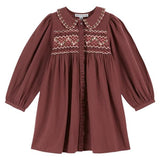 Smocked Dress - Violine