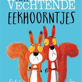 Twee Vechtende Eekhoorntjes (Karton)