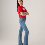 LVG 726 High Rise Flare Jean - Clean Getaway