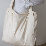 KAS Multi purpose tote with fold - beige