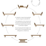 Eli combi junior - Smoked oak