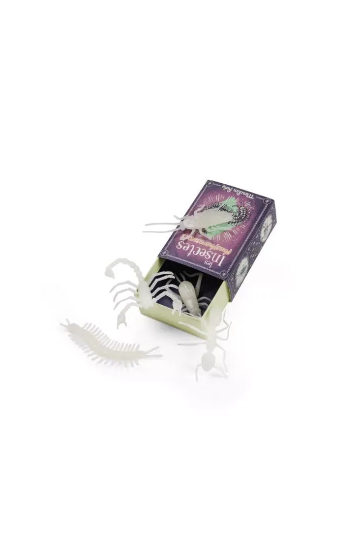 5 glow-in-the-dark insekten van Moulin Roty | Kids Conceptstore Le Fanfare