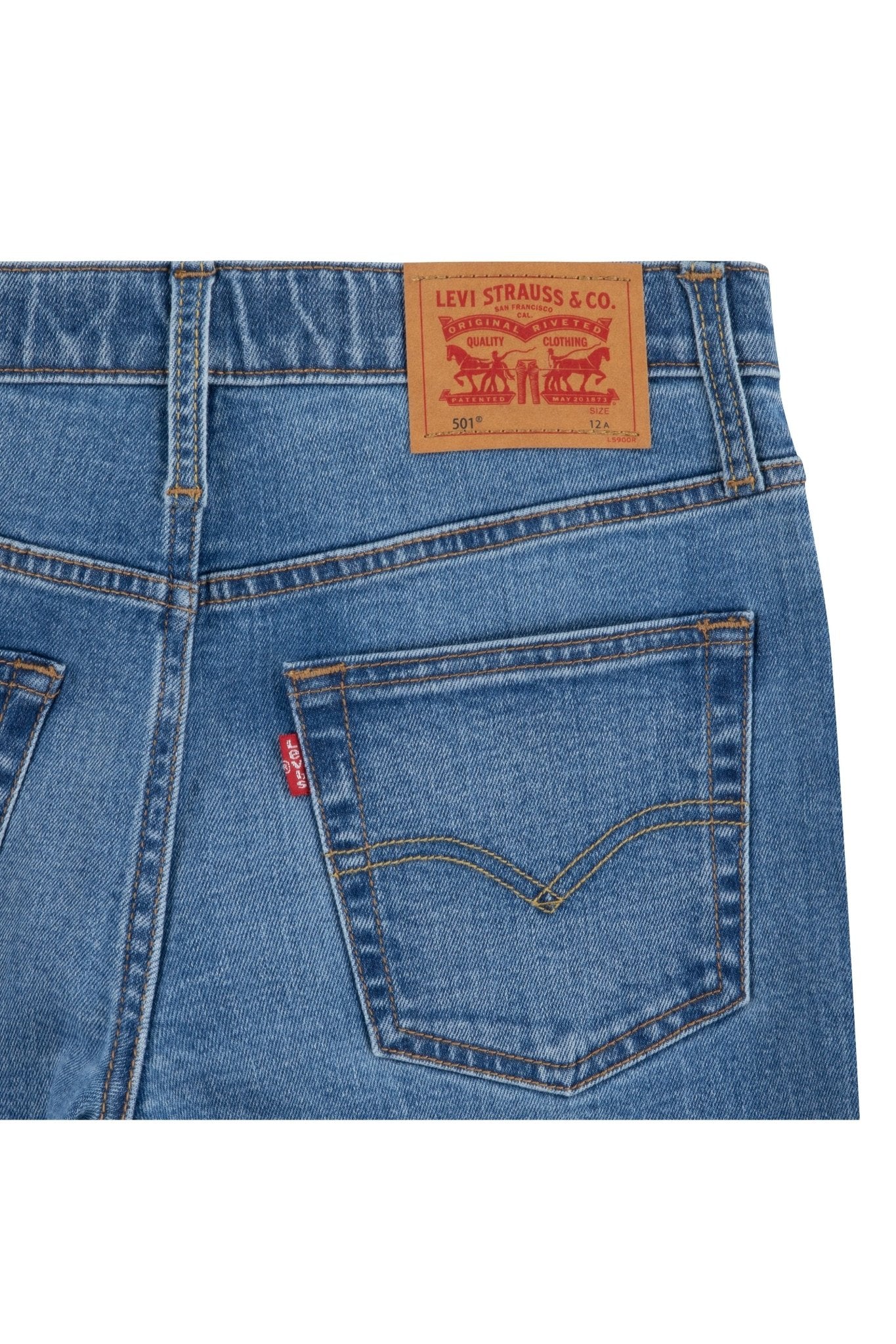501 Original Jeans - Athens Without Destruction van Levi's | Kids Conceptstore Le Fanfare