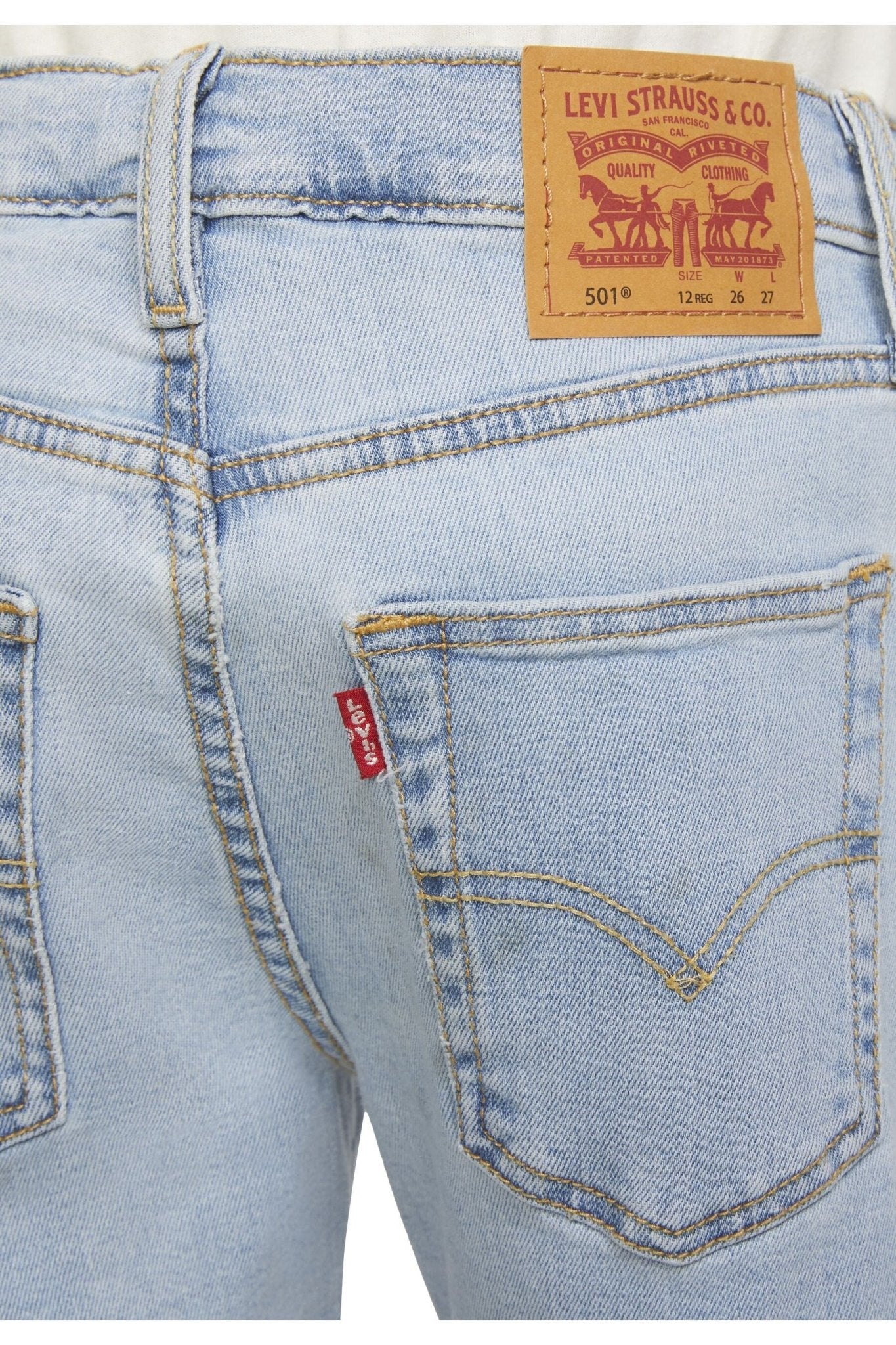 501 Original Jeans - Luxor Last van Levi's | Kids Conceptstore Le Fanfare