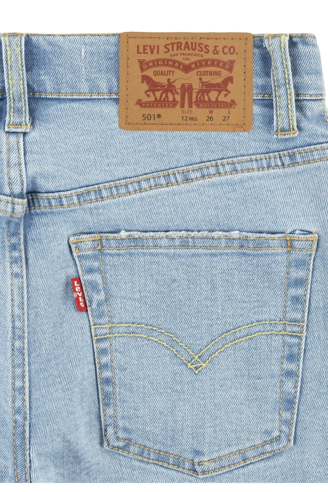 501 Original Jeans - Luxor Last van Levi's | Kids Conceptstore Le Fanfare