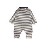 BB soft stripes jumpsuit - Navy