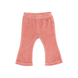 BB velvet legging flare - Peony