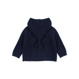 BB hood cardigan - Navy