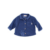 BB soft velour shirt - Marine