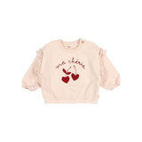 BB chérie sweatshirt - Cream pink