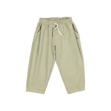 Drill girly pants - Green tea