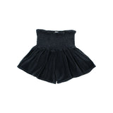 Velvet skirt-short - Whale