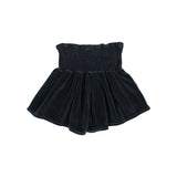 Velvet skirt-short - Whale
