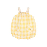 BB Gingham Romper - Sun