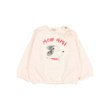 BB Mon Ami Sweatshirt - Cream Pink
