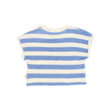 BB Terry Stripes T-Shirt - Bluette