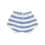BB Terry Stripes Shorts - Bluette