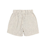 Linen Stripes Bermuda