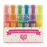 6 mini highlighters van Djeco | Kids Conceptstore Le Fanfare