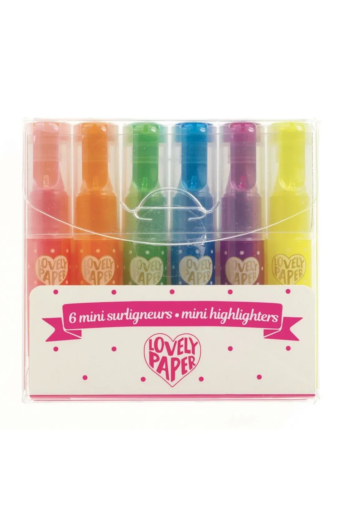 6 mini highlighters van Djeco | Kids Conceptstore Le Fanfare