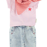 baby trousers - blue light denim