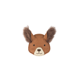 Josy Exclusive Hairclip | Fluffy Squirrel - Walnut Nubuck