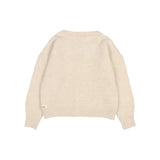 Lurex Cardigan - Natural