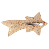 Wonda Hairclip - Shooting Star - Cream Metallic Suede