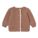Salma knitted cardigan - bloom