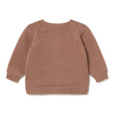 Salma knitted cardigan - bloom