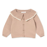 Hedda knitted cardigan - candy